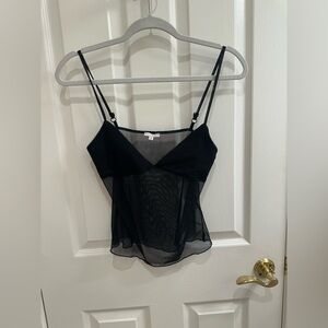 NWOT Brandy Melville European Exclusive Mesh Tank Top